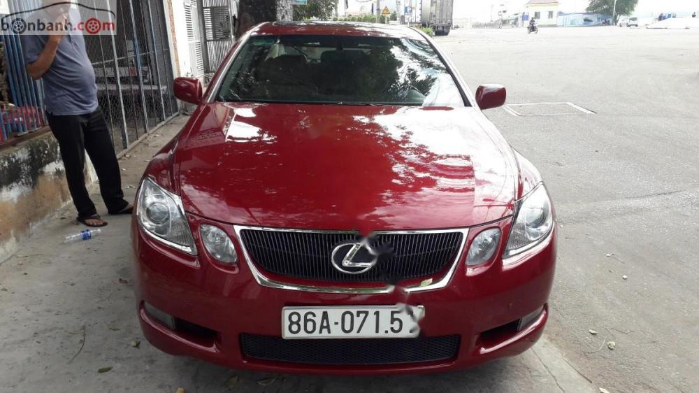 Lexus GS 300 2005 - Bán Lexus GS 300 năm sản xuất 2005, màu đỏ, xe nhập 