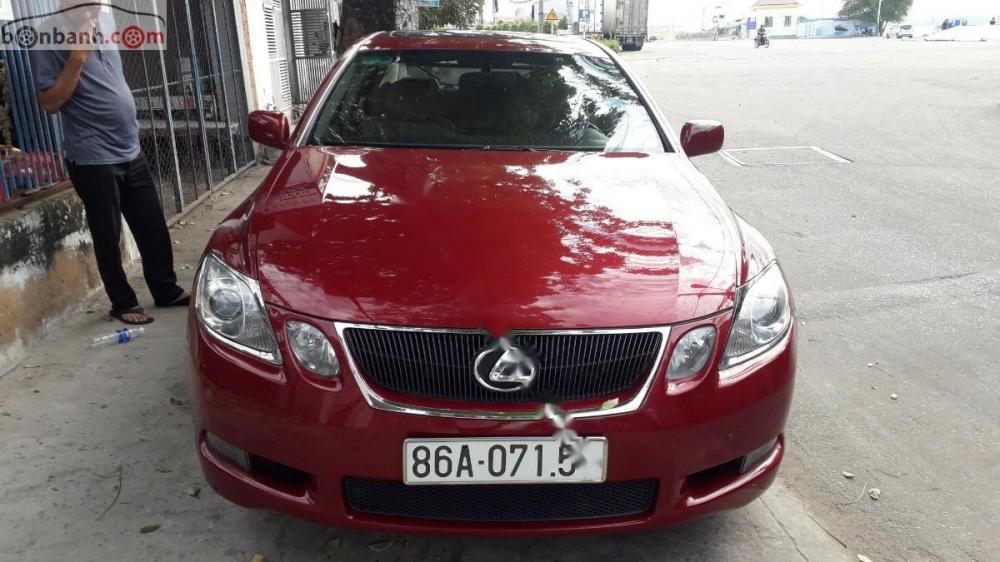 Lexus GS 300 2005 - Bán Lexus GS 300 năm sản xuất 2005, màu đỏ, xe nhập 