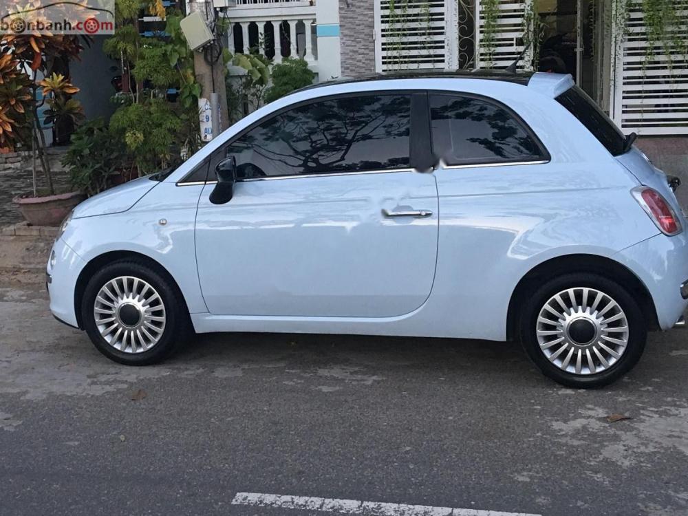 Fiat 500 1.2 AT 2009 - Bán Fiat 500 1.2 AT đời 2009, màu trắng, xe nhập