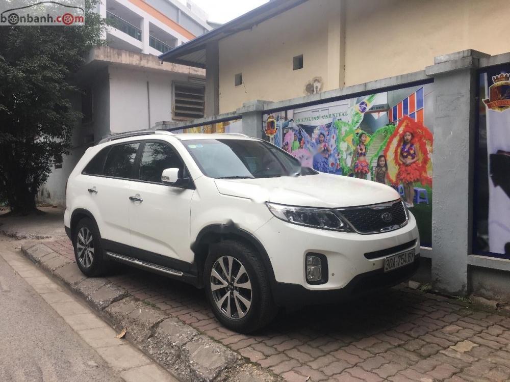 Kia Sorento GAT 2015 - Bán Kia Sorento GAT đời 2015, màu trắng chính chủ