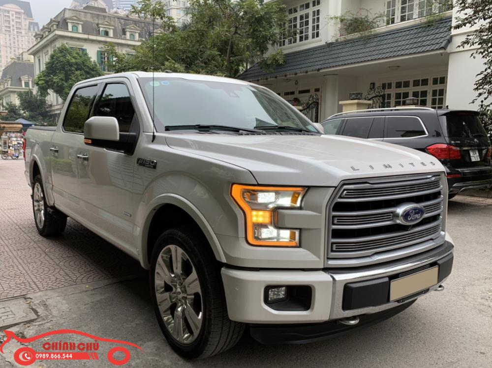 Ford F 150 Ecoboost 3.5L Limited 2016 - Bán Ford F 150 Ecoboost 3.5L Limited 2017, màu trắng, nhập khẩu Mỹ, tên Cty xuất VAT cao