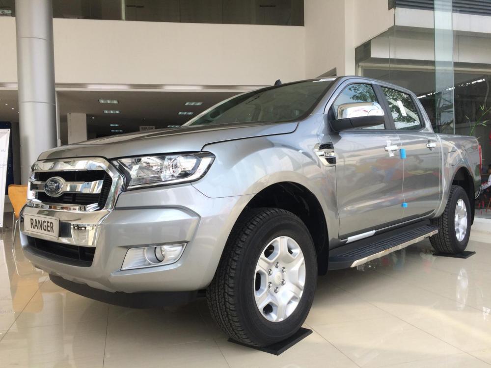 Ford Ranger XLT MT 2018 - Bán Ford Ranger XLT MT năm sản xuất 2018, màu bạc, nhập khẩu hỗ trợ ngân hàng 80% LH 0989022295 tại Điện Biên