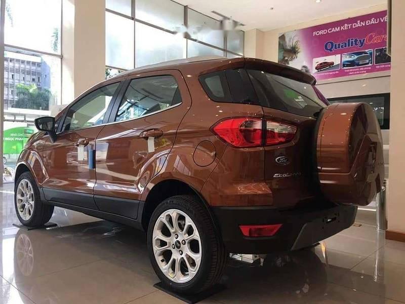 Ford EcoSport  1.5 Titanium  2018 - Ford Hà Thành bán Ford EcoSport 1.5 Titanium năm sản xuất 2018, màu nâu, 605 triệu