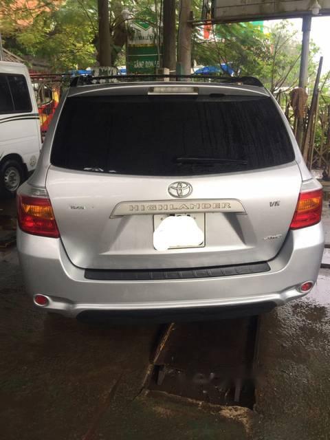 Toyota Highlander 2007 - Bán ô tô Toyota Highlander đời 2007, màu bạc, nhập khẩu