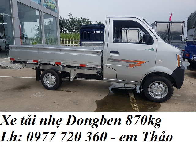 Cửu Long A315 2017 - Bán xe tải Dongben 810kg, thùng dài 2m5 - Đại lí giá tốt