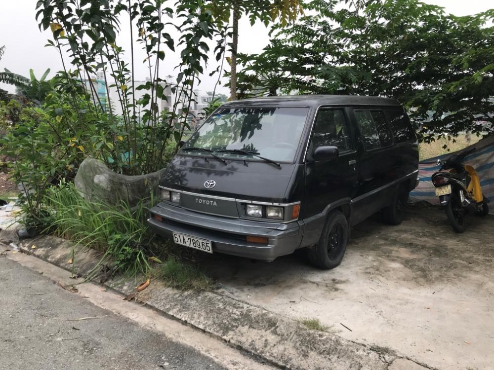 Toyota Van 1984 - Bán Toyota Van sản xuất năm 1984, màu đen, xe nhập giá cạnh tranh