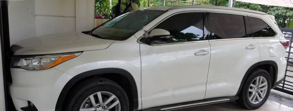 Toyota Highlander 2014 - Bán xe Toyota Highlander đời 2014, màu trắng, nhập khẩu  