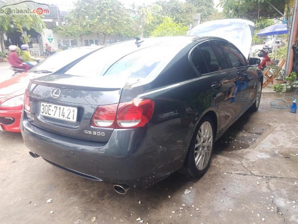 Lexus GS 300 2007 - Bán xe cũ Lexus GS 300 năm 2007, màu xám, nhập khẩu