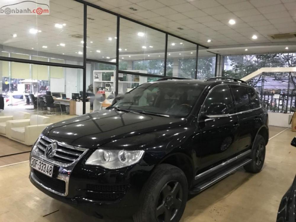 Volkswagen Touareg 2.5 R5 TDI 2008 - Bán ô tô Volkswagen Touareg 2.5 R5 TDI đời 2008, màu đen, nhập khẩu  