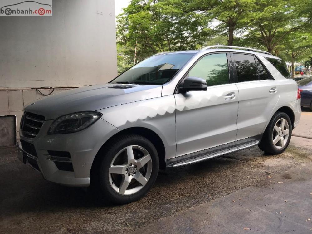 Mercedes-Benz ML Class ML 400 AMG 2014 - Bán Mercedes Benz ML 400 AMG - Xe Nhập khẩu từ Mỹ - 5 chỗ - Màu bạc, nội thất đen - Đời 2014