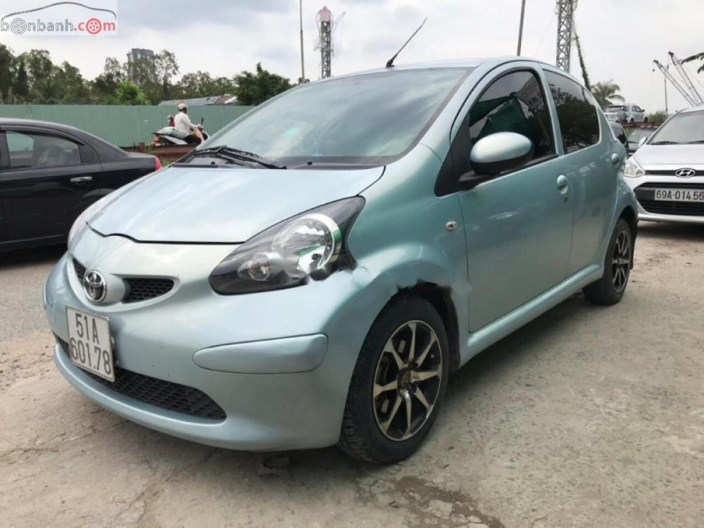 Toyota Aygo 1.0 MT 2006 - Bán xe Toyota Aygo Sx 2006, Đk 2008, màu xanh