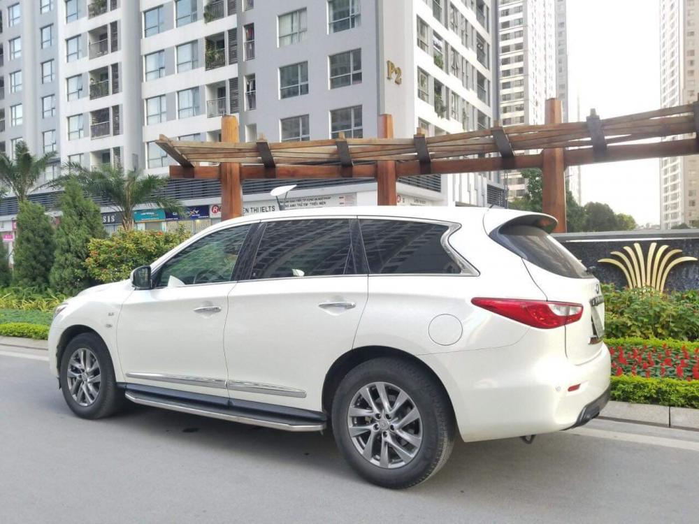 Infiniti QX60 2015 - Bán xe Infiniti QX60 đăng ký lần đầu 6/2015, màu trắng nhập từ Mỹ