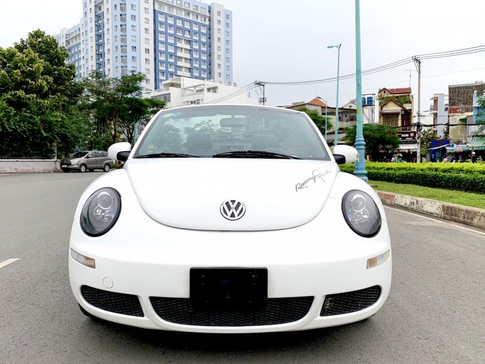 Volkswagen Beetle 2.5 2007 - Beetle 2.5 nhập 2007 mui trần, hàng full cao cấp, số tự động 6 cấp, xe còn rất mới