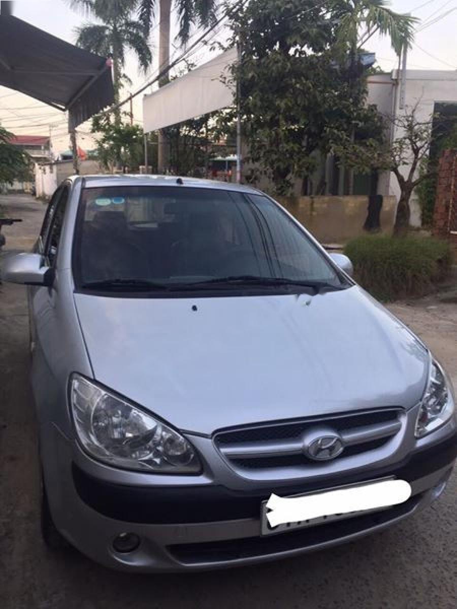 Hyundai Click 1.4 AT 2008 - Bán Hyundai Click màu bạc, số tự động, đời 2008