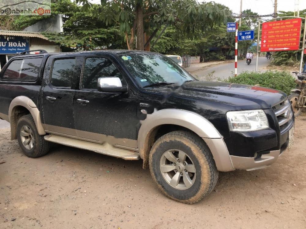 Ford Ranger XLT 2009 - Xe Ford Ranger XLT sản xuất 2009, màu đen, xe nhập, giá chỉ 280 triệu