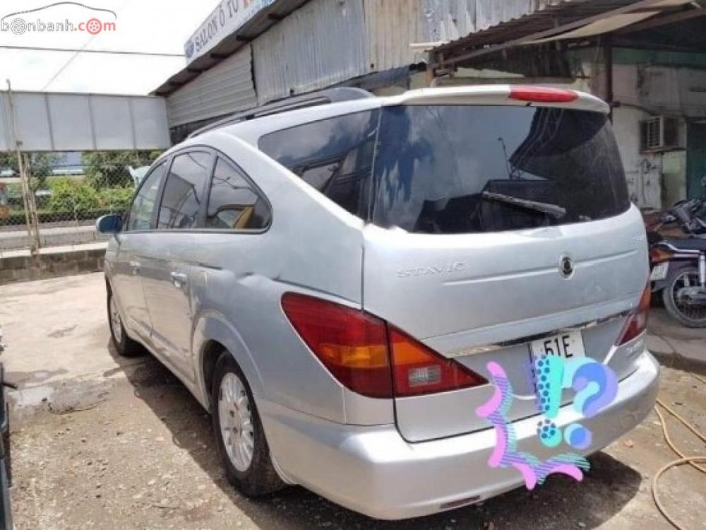 Ssangyong Stavic   2008 - Cần bán xe Ssangyong Stavic đời 2008, màu bạc, nhập khẩu nguyên chiếc