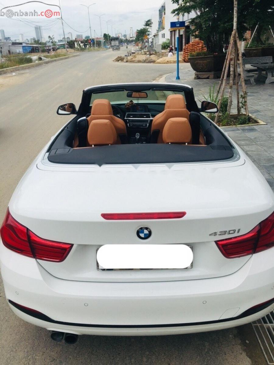 BMW 4 Series 430i Convertible 2017 - Bán ô tô BMW 4 Series 430i Convertible 2017, màu trắng, xe còn mới cóng - Bảo hành 03 năm Thaco