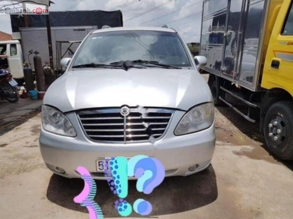 Ssangyong Stavic   2008 - Cần bán xe Ssangyong Stavic đời 2008, màu bạc, nhập khẩu nguyên chiếc