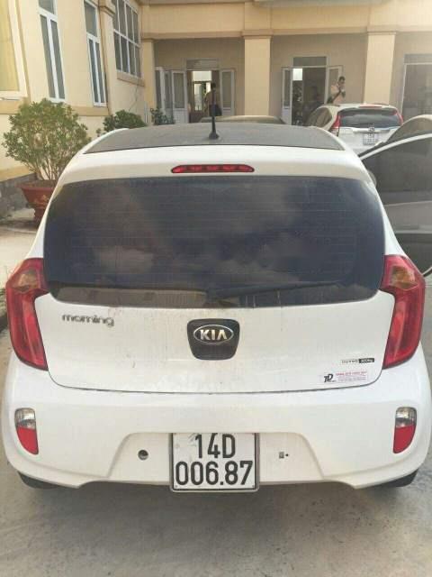 Kia Morning  AT 2013 - Bán ô tô Kia Morning AT 2013, màu trắng, xe rất đẹp