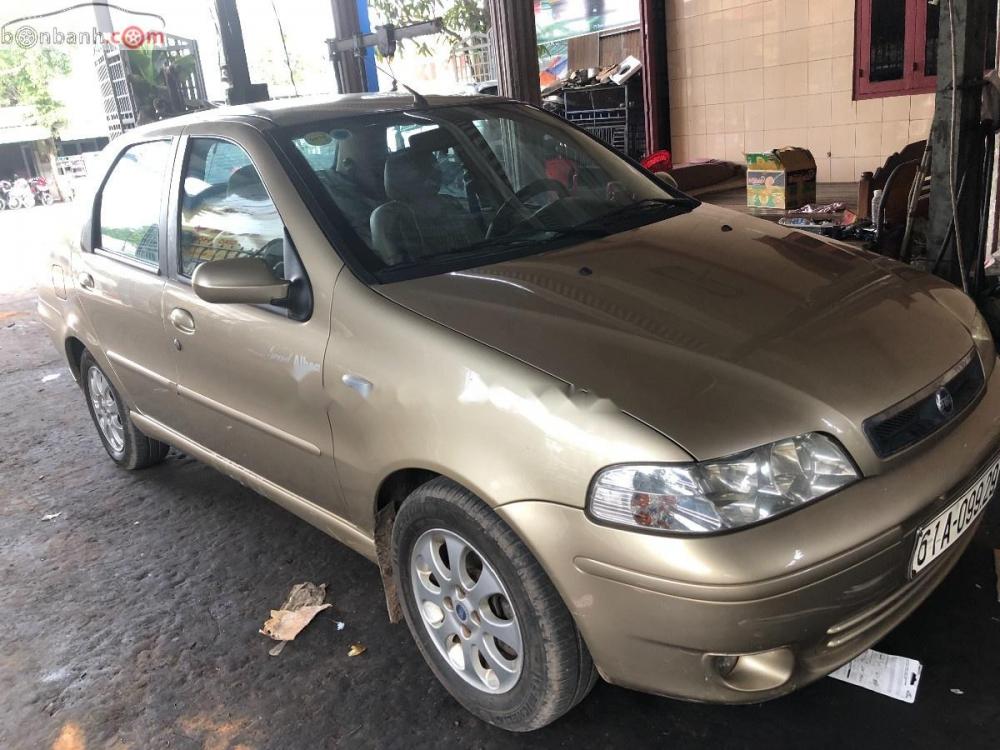 Fiat Albea   2007 - Cần bán gấp Fiat Albea sản xuất 2007, màu vàng 