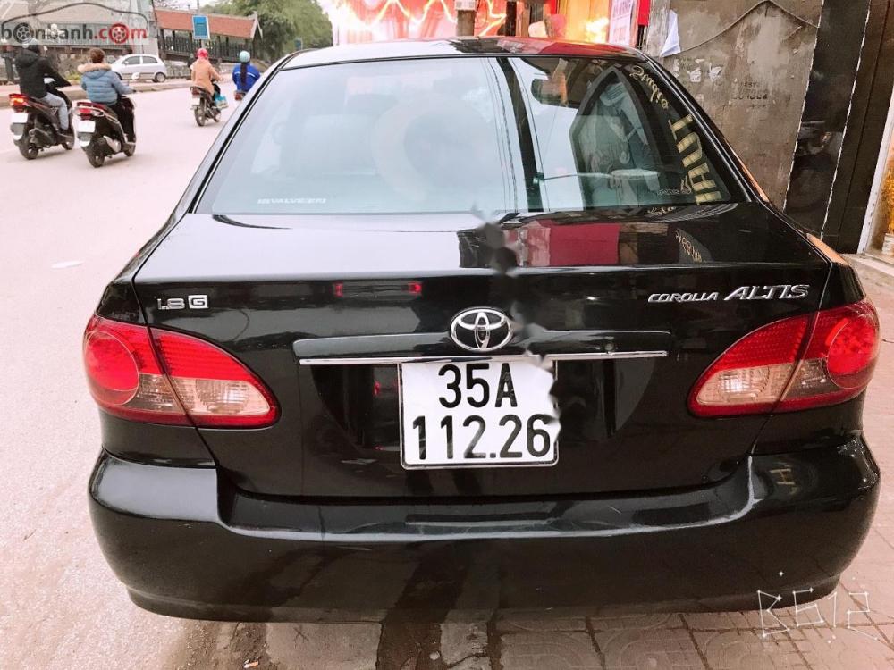 Toyota Corolla altis 1.8G MT 2007 - Bán Toyota Corolla altis 1.8G MT đời 2007, màu đen đã đi 18171 km, giá 350tr