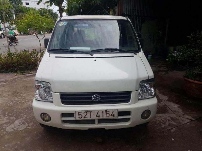 Suzuki Wagon R 2001 - Cần bán gấp Suzuki Wagon R đời 2001, màu trắng