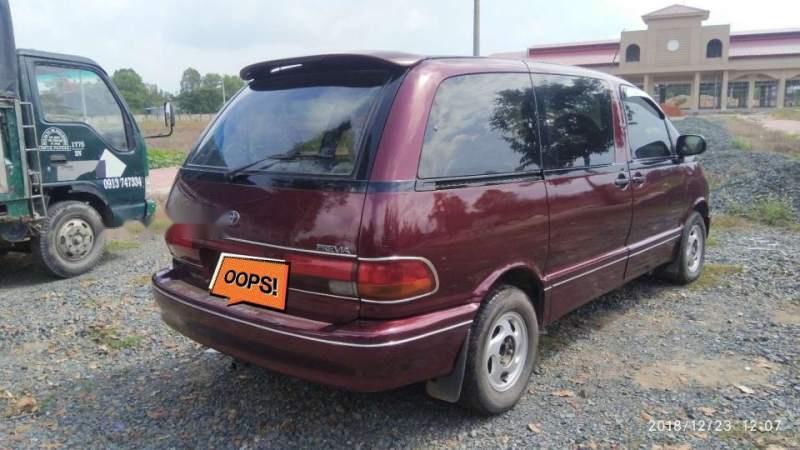 Toyota Previa   1991 - Bán Toyota Previa sản xuất năm 1991, màu đỏ, xe nhập