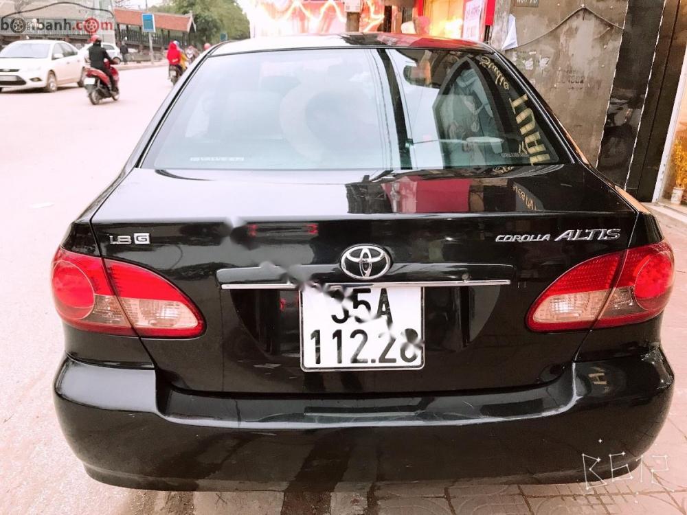 Toyota Corolla altis 1.8G MT 2007 - Bán Toyota Corolla altis 1.8G MT đời 2007, màu đen đã đi 18171 km, giá 350tr