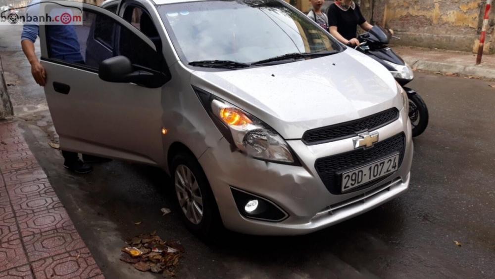 Chevrolet Spark Van 2013 - Bán xe Chevrolet Spark Van sản xuất 2013, màu bạc, nhập khẩu