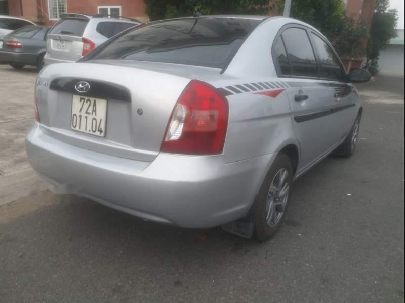 Hyundai Verna 2008 - Bán xe Hyundai Verna sản xuất năm 2008, màu bạc, nhập khẩu nguyên chiếc 