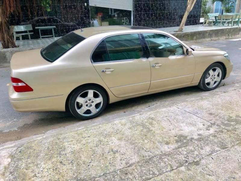 Lexus LS 430 2005 - Bán Lexus LS 430 đời 2005, màu vàng, nhập khẩu