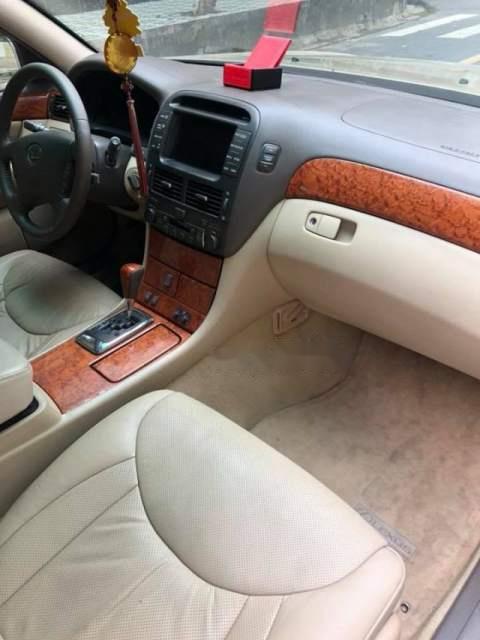 Lexus LS 430 2005 - Bán Lexus LS 430 đời 2005, màu vàng, nhập khẩu