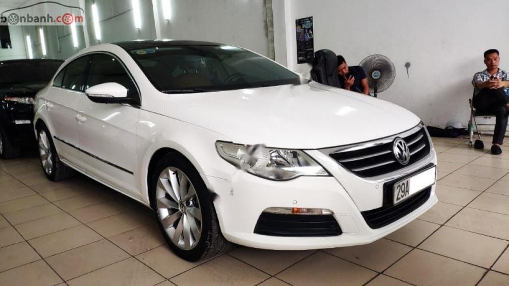 Volkswagen Passat CC 2.0 AT 2010 - Bán ô tô Volkswagen Passat CC 2.0 AT 2010, màu trắng, xe nhập chính chủ