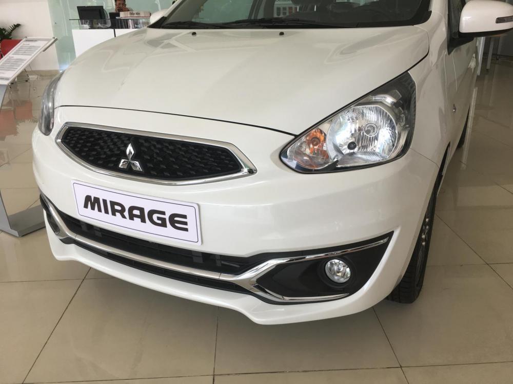 Mitsubishi Mirage CVT 2019 - Mitsubishi Mirage CVT, màu trắng, nhập khẩu nguyên chiếc, full option, 450 triệu, liên hệ 0931911444