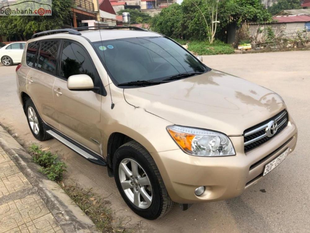 Toyota RAV4 Limited 2.4 FWD 2007 - Bán Toyota RAV4 Limited 2.4 FWD năm sản xuất 2007, màu vàng, nhập khẩu, giá chỉ 550 triệu