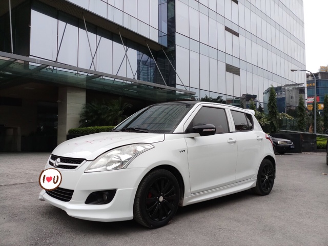 Suzuki Swift 1.4AT  2015 - Ô Tô Thủ Đô bán Suzuki Swift 1.4AT 2015 màu trắng, 439 triệu