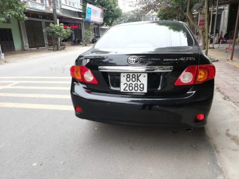 Toyota Corolla altis 2009 - Cần bán gấp Toyota Corolla Altis năm sản xuất 2009, màu đen, giá chỉ 415 triệu