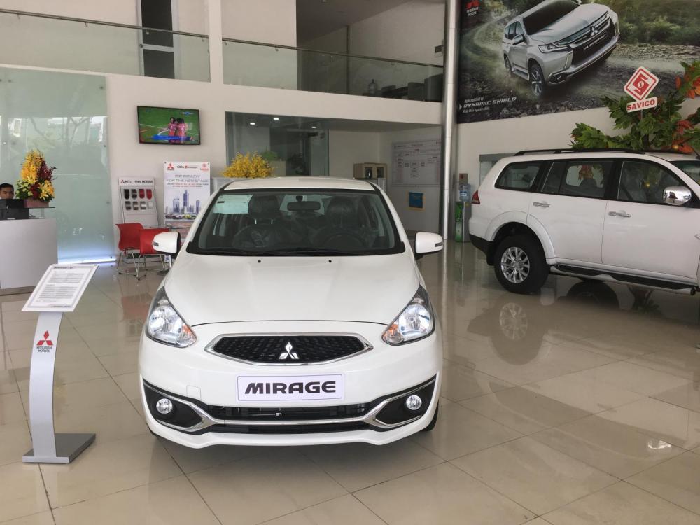 Mitsubishi Mirage CVT 2019 - Mitsubishi Mirage CVT, màu trắng, nhập khẩu nguyên chiếc, full option, 450 triệu, liên hệ 0931911444