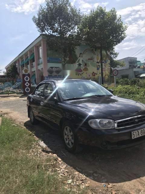 Kia Spectra   LS 1.6 2005 - Bán xe Kia Spectra LS 1.6 sản xuất 2005, màu đen số sàn, 167tr