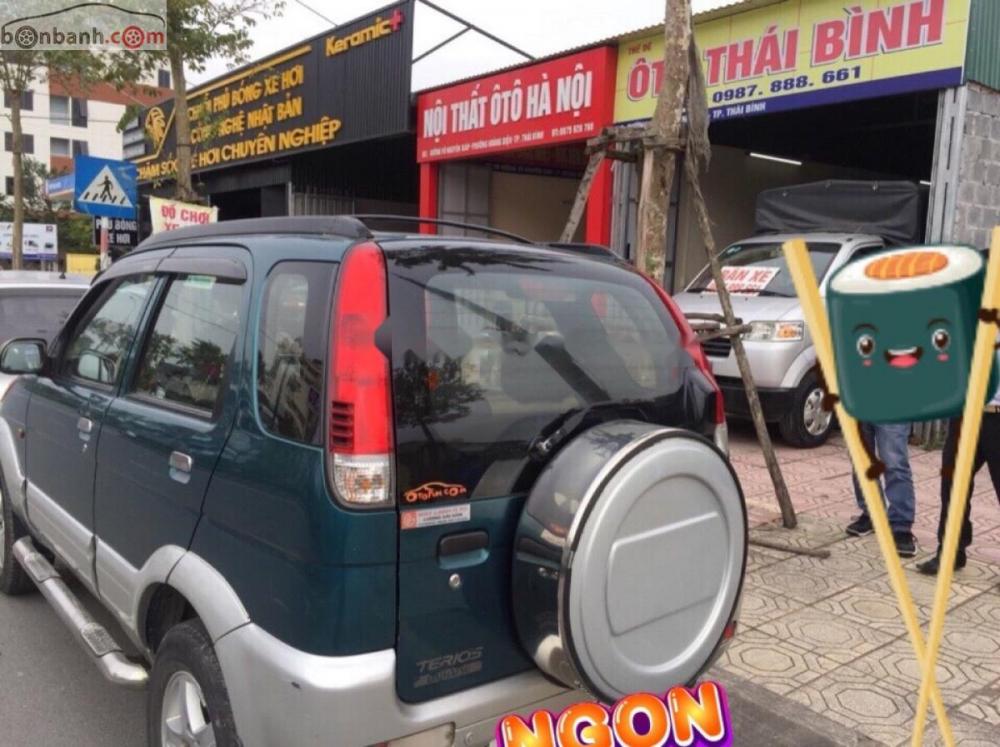 Daihatsu Terios 4x4 MT 2005 - Bán xe Daihatsu Terios 4x4 MT năm 2005, màu xanh lam, nhập khẩu nguyên chiếc