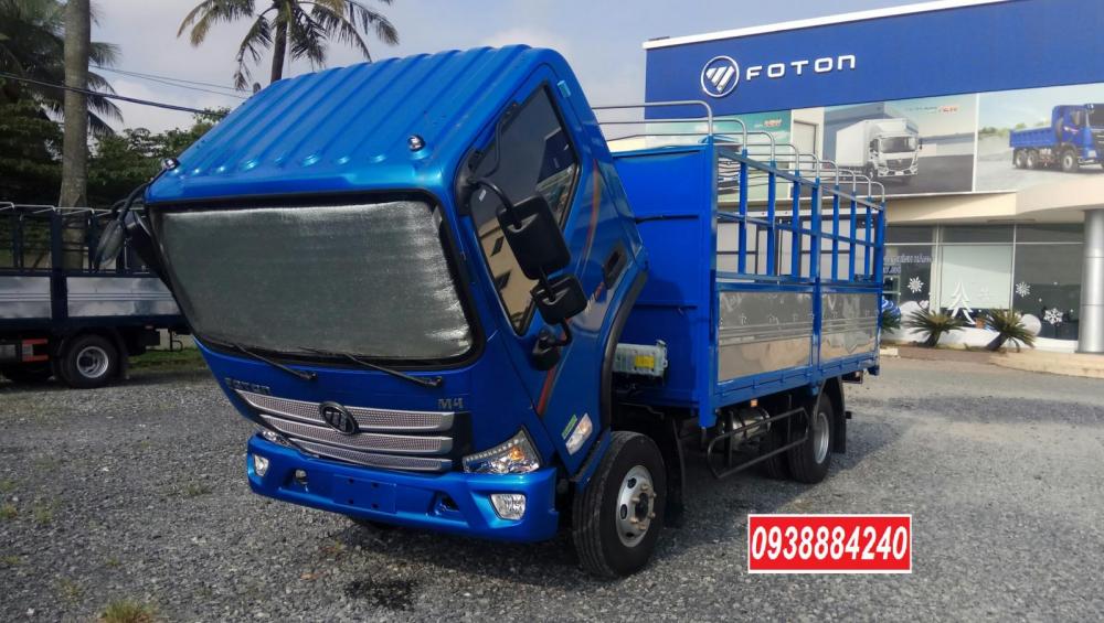 Thaco AUMARK 600 2018 - Bán xe tải Thaco Foton Aumark M4 600. E4 tải 5 tấn máy Cummin, góp 80% Long An Tiền Giang Bến Tre