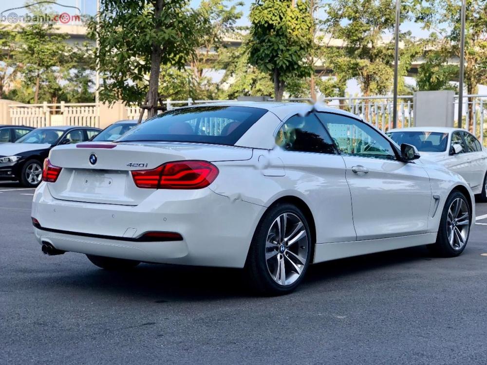 BMW 4 Series 420i Convertible 2018 - Bán xe BMW 4 Series 420i Convertible đời 2018, màu trắng, nhập khẩu