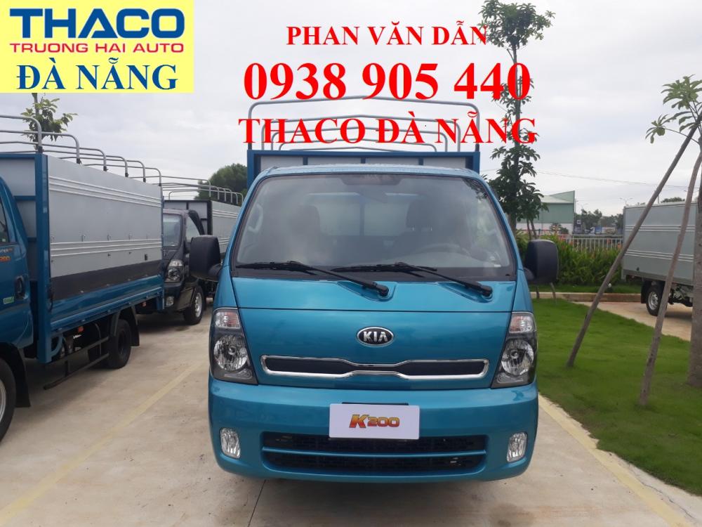 Thaco Kia K200 2019 - Bán xe tải Kia K200 thùng mui bạt, tải trọng 990kg, 1490kg, 1990kg đời mới Euro4, hỗ trợ tư vấn trả góp