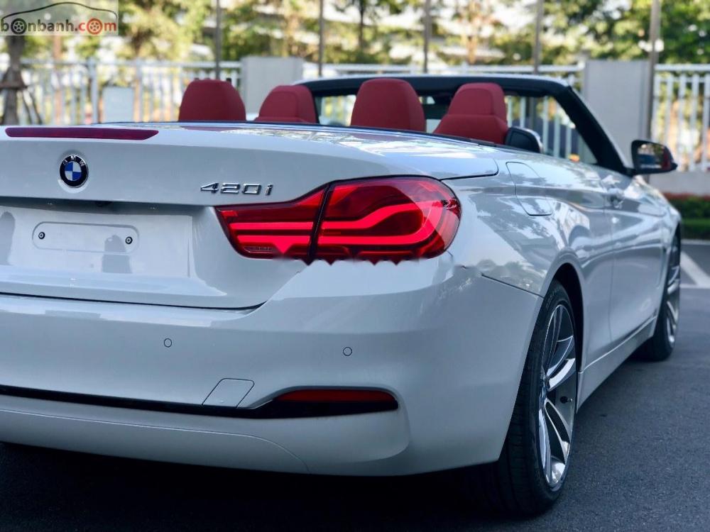 BMW 4 Series 420i Convertible 2018 - Bán xe BMW 4 Series 420i Convertible đời 2018, màu trắng, nhập khẩu