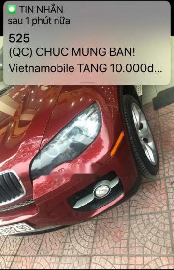 BMW X6 2009 - Cần bán BMW X6 năm sản xuất 2009, màu đỏ