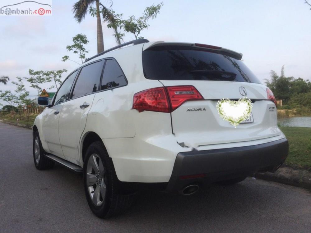 Acura MDX SH-AWD 2008 - Xe Acura MDX SH-AWD năm 2008, màu trắng, nhập khẩu 