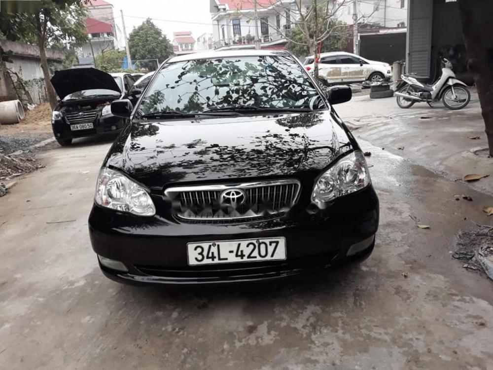 Toyota Corolla altis 1.8G MT 2007 - Bán xe Toyota Corolla altis 1.8G MT năm 2007, màu đen 