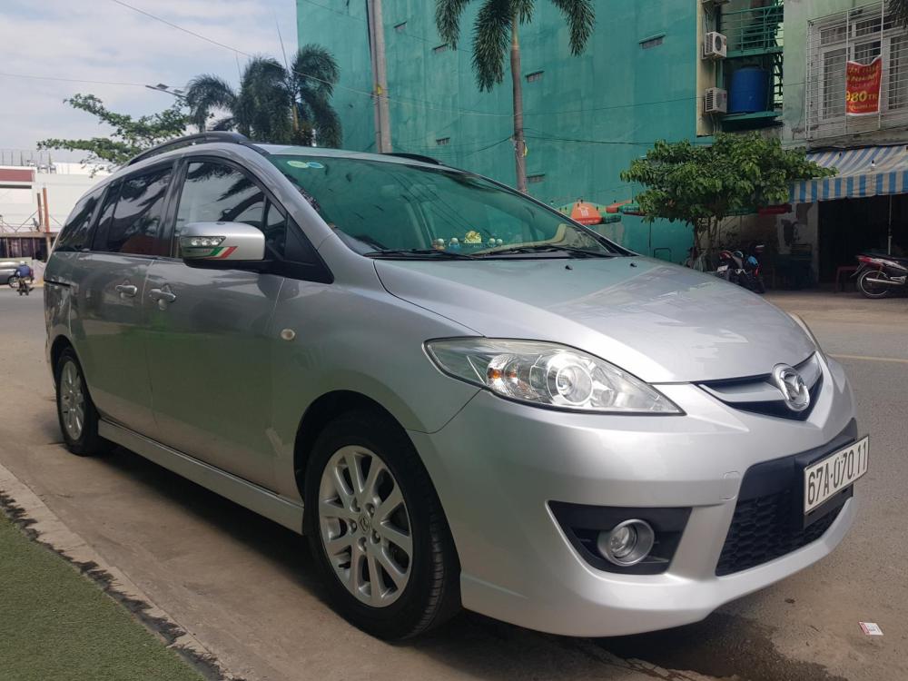 Mazda 5 2.0 2009 - Bán Mazda 5 (2.0) sản xuất 2009, màu ghi-bạc, xe nhập khẩu, gia đình sử dụng mới 98%