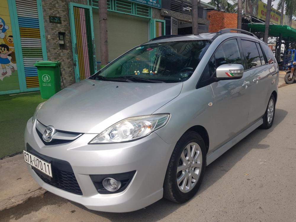 Mazda 5 2.0 2009 - Bán Mazda 5 (2.0) sản xuất 2009, màu ghi-bạc, xe nhập khẩu, gia đình sử dụng mới 98%