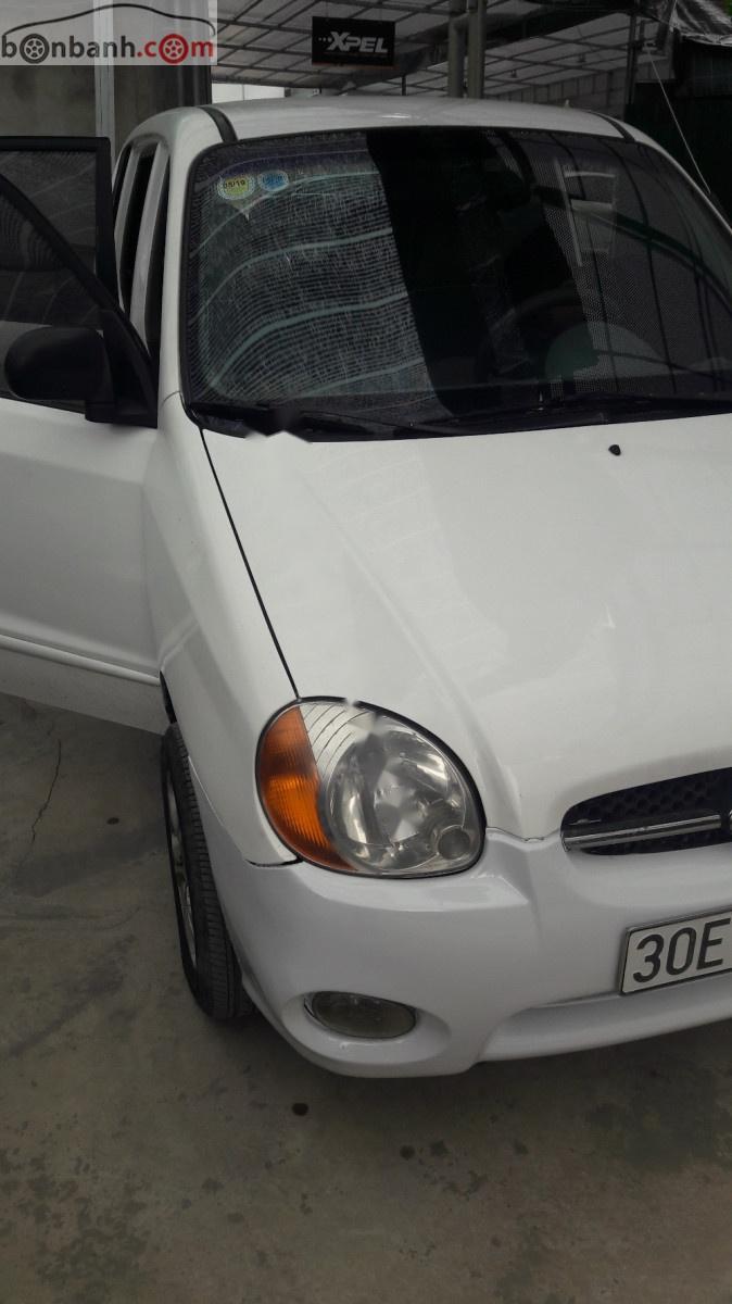 Hyundai Atos 0.8 AT 2002 - Bán xe Hyundai Atos 0.8 AT sản xuất 2002, màu trắng, nhập khẩu 